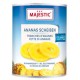 Majestick Ananas 10t. Sirop   Boite 565g